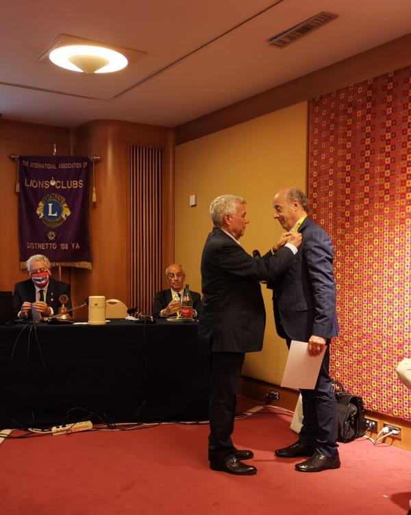 images Al via l'anno sociale del Lions Club: Roberto Iuliano nominato presidente della decima circoscrizione di Catanzaro e Crotone