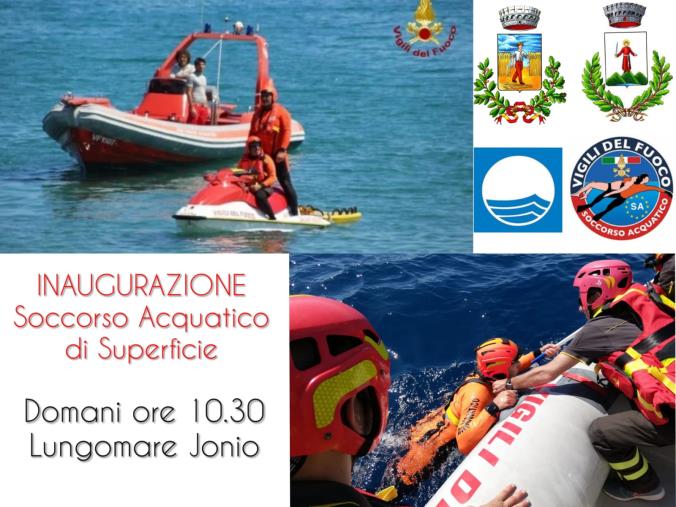 images Parte l'operazione "Mare Sicuro 2020": i Comuni di Sellia Marina e Simeri Crichi affidano la sicurezza dei bagnanti ai vigili del fuoco