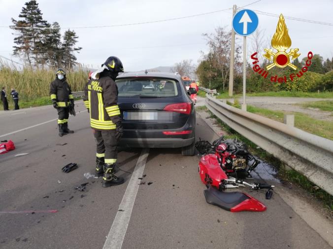 images Impatto fatale sulla statale 18 nel Lametino: muore un 41enne alla guida di una moto