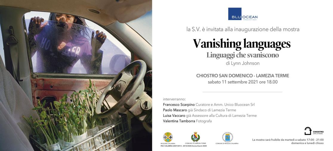 images Lamezia Terme. Fotografia, sabato inaugura "Vanishing Languages", la mostra di Lynn Johnson 