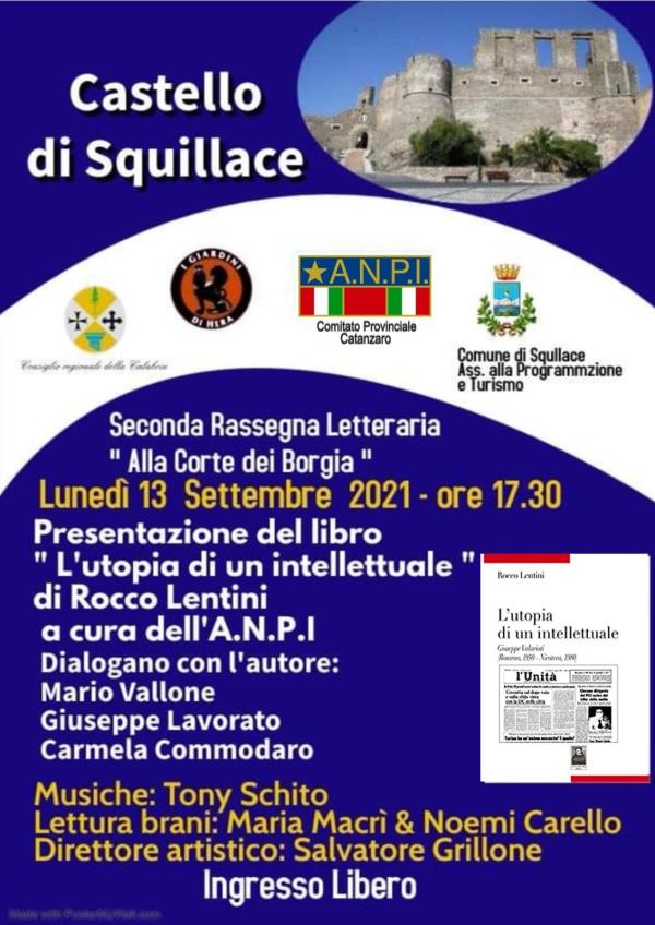 images Squillace. Appuntamento al Castello il 13 e il 15 settembre con i libri di Rocco Lentini e don Giacomo Panizza