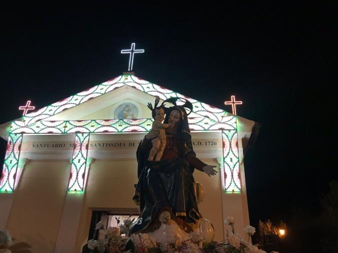 images Lamezia Terme. Si è conclusa con un omaggio musicale la Festa della Madonna di Porto Salvo 