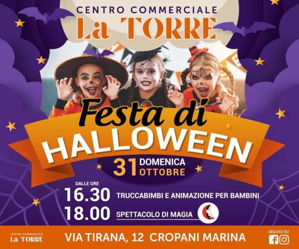 images Cropani. Tutto pronto per la festa di Halloween al Centro Commerciale La Torre 