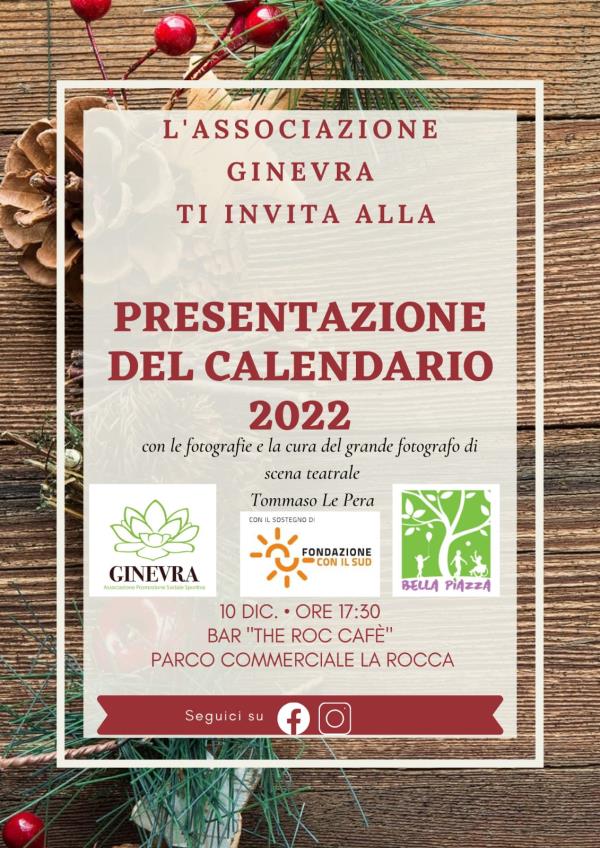 images Domani pomeriggio a Sellia Marina l'associazione "Ginevra" presenta il Calendario 2022