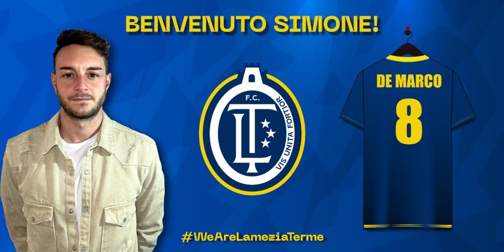 images Calcio, FC Lamezia Terme: dalla serie C arriva Simone De Marco
