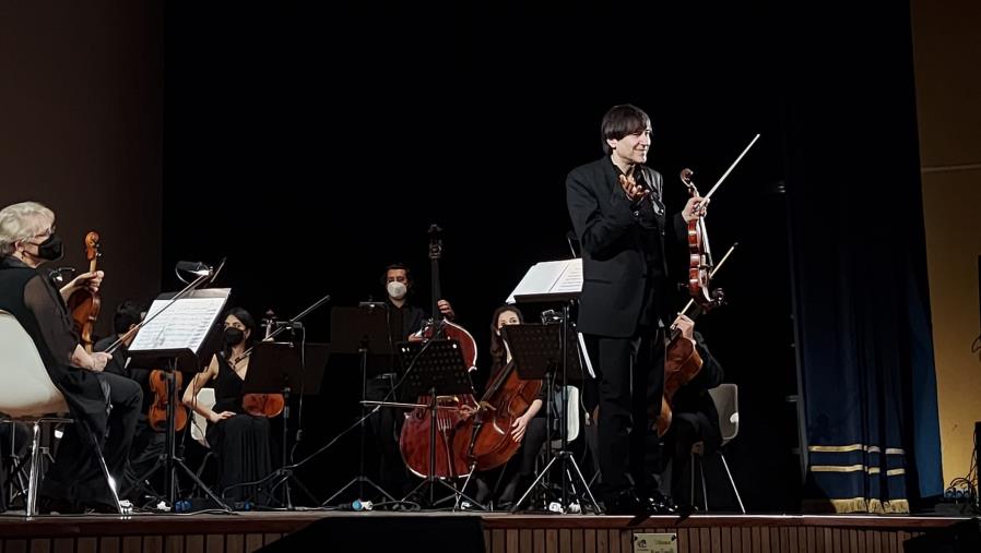images "Uno stradivari al cinema", a Catanzaro musica e film s'incontrano ed emozionano con il violino di Guido Rimonda