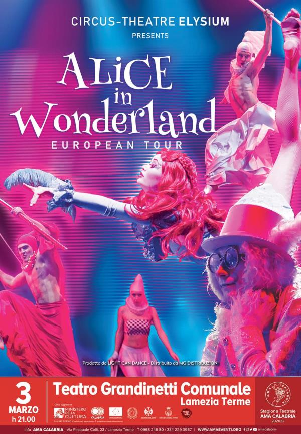 images In esclusiva europea arriva al Grandinetti di Lamezia Terme il musical di "Alice in Wonderland"