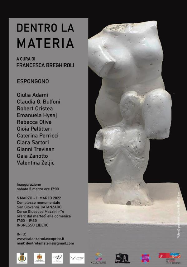 images "Dentro la materia", il 5 marzo l'inaugurazione della mostra collettiva al San Giovanni di Catanzaro