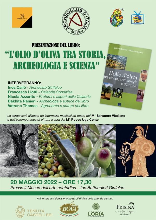 images "Olio di oliva tra storia, archeologia e scienza", a Girifalco la presentazione del libro di Ranieri e Vatrano