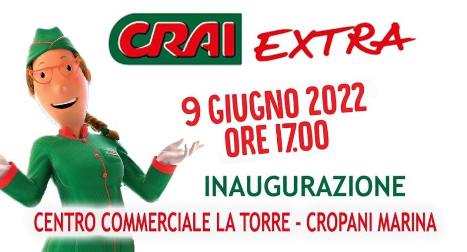 images Cropani, il Centro Commerciale La Torre inaugura il nuovo supermercato Crai Extra e apre le porte al centro culturale Kropos 