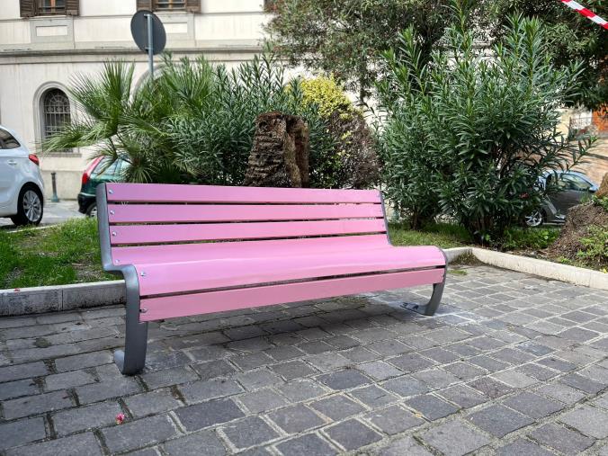 images Ottobre mese della prevenzione, anche a Catanzaro la "panchina rosa" simbolo della lotta al tumore al seno