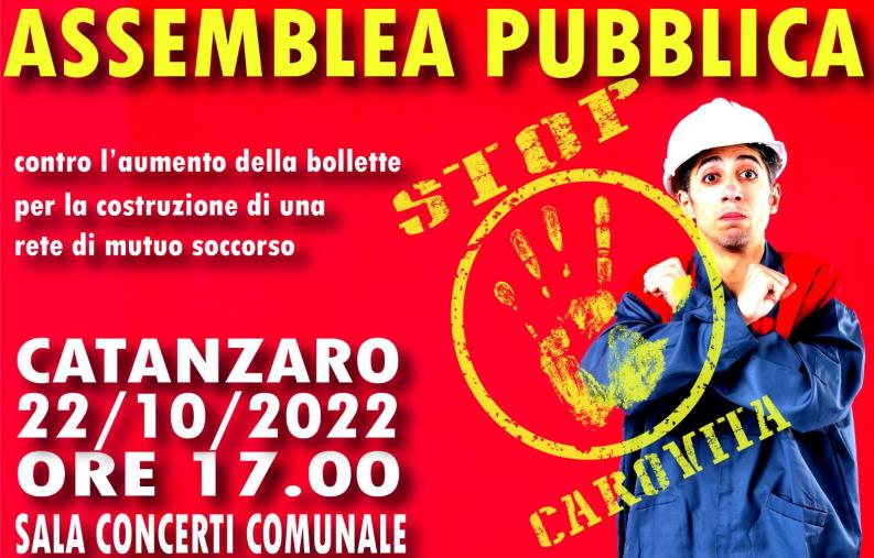 images L'Usb contro l'aumento delle bollette: oggi assemblea a Catanzaro 