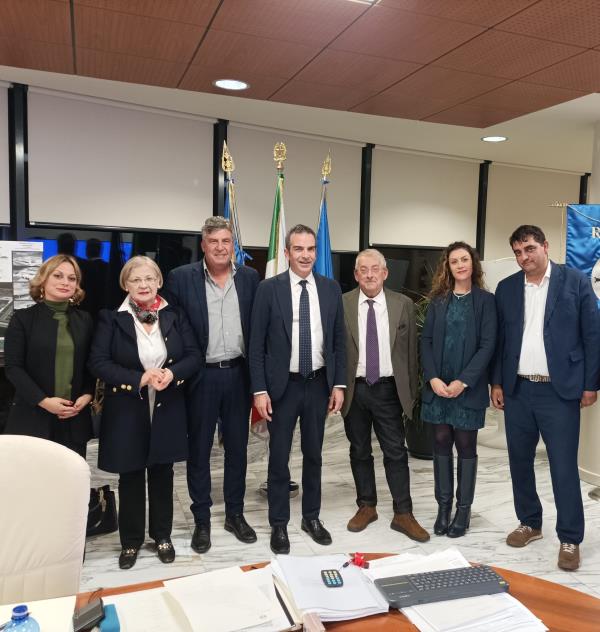 images Una delegazione di Italia Viva Calabria ricevuta dal presidente Roberto Occhiuto