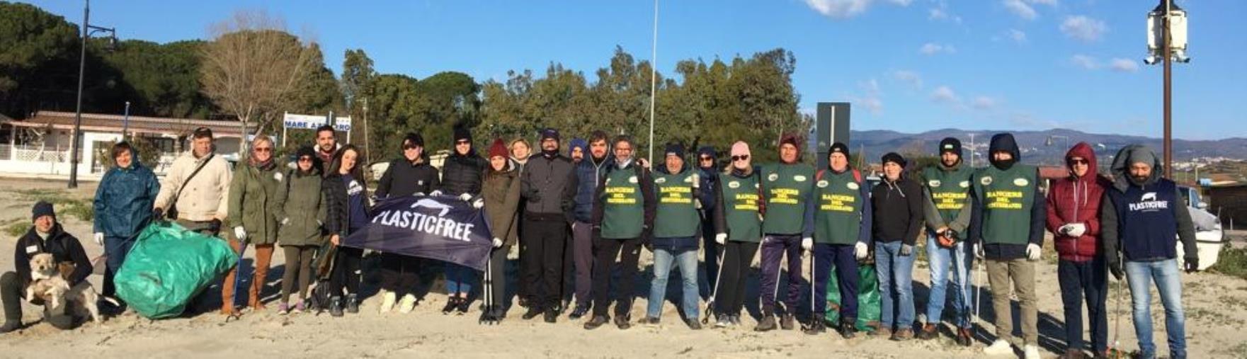 Cropani, il freddo non ha fermato i volontari: riuscita l'iniziativa "Giornata ecologica 2023"