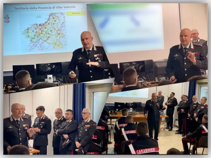 A Vibo Valentia arrivano 20 carabinieri 