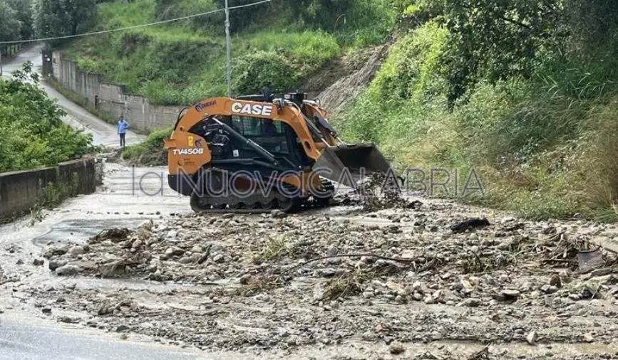 images Maltempo a Catanzaro, frane e smottamenti su Viale Barlaam da Seminara