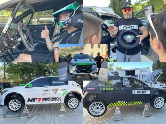 Slalom a Tiriolo, due bolidi in pista. Catanzariti: "L’allestimento del percorso è a buon punto"