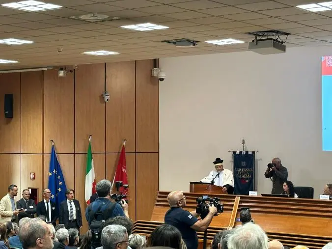 Unical, parte il nuovo anno accademico, il Rettore: "Servono più borse per i giovani calabresi" (FOTO)