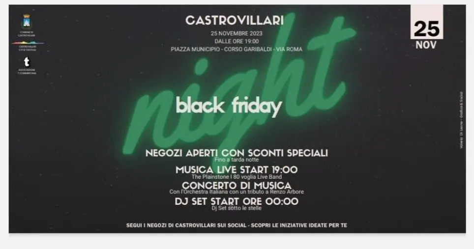 images Castrovillari si prepara al "Black Week End in Centro" con l’Orchestra Italiana Tributo a Renzo Arbore