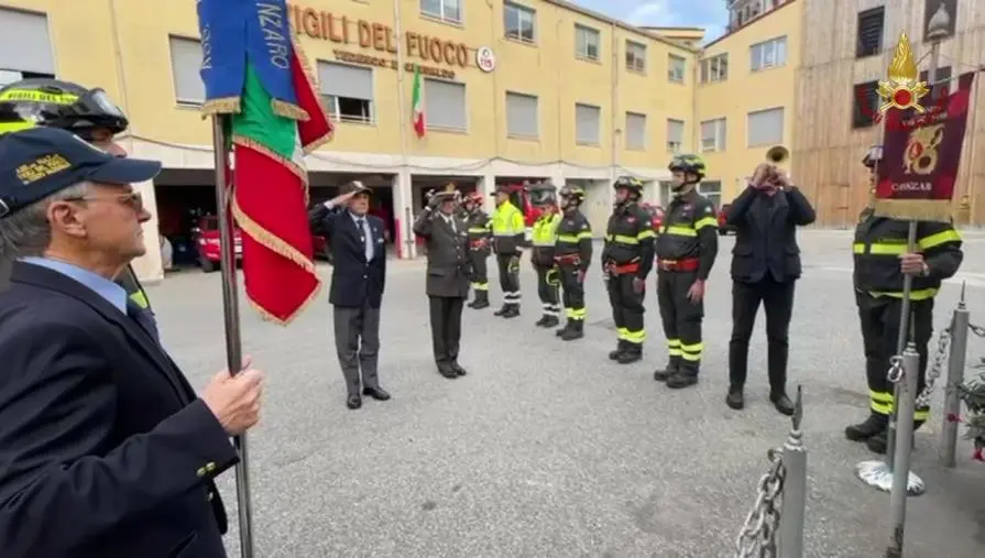 images Vigili del Fuoco Catanzaro, il messaggio del comandante Giuseppe Bennardo per la festa di Santa Barbara