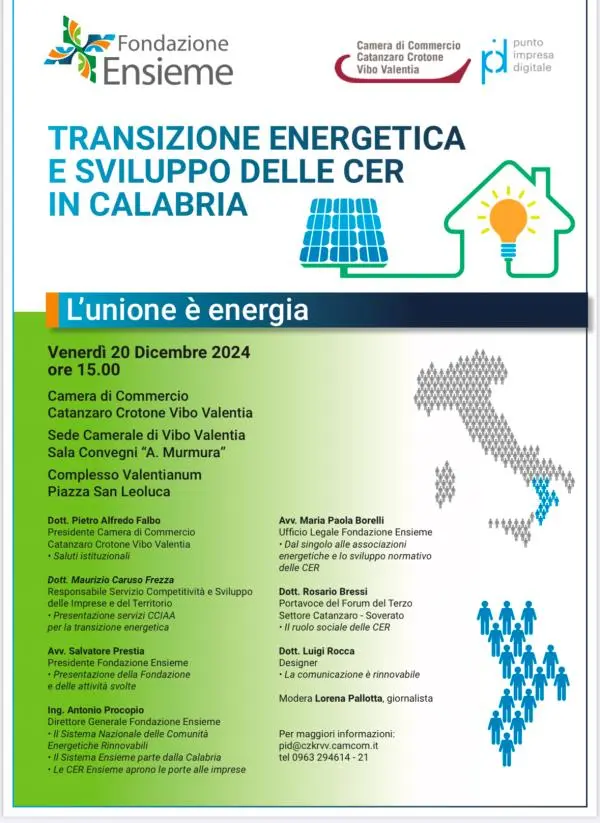 Comunità energetiche, opportunità di risparmio e sviluppo per le imprese
