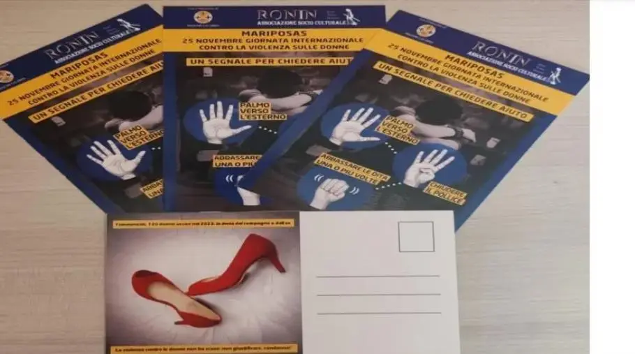 Giornata contro la violenza sulle donne, la campagna 'Mariposas' dell'associazione Ronin