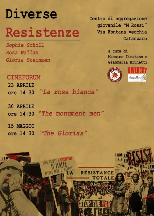 images Diverse Resistenze, gli eventi organizzati a Catanzaro in occasione delle celebrazioni del 25 aprile 