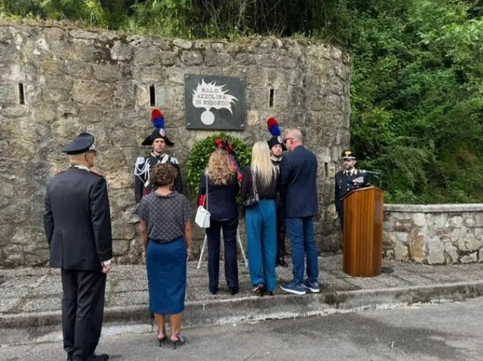 Commemorato a Sant'Eufemia di Aspromonte il maresciallo capo Pasquale Azzolina