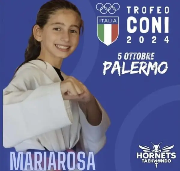 images La catanzarese Maria Rosa Merenda rappresenterà la Calabria al torneo “Coni” di Taekwondo 2024