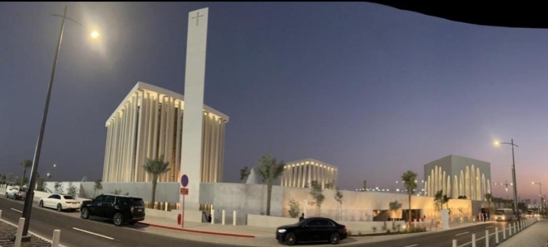 images Inaugurata ad Abu Dhabi la Chiesa di San Francesco, uno dei tre luoghi di culto della Casa della Famiglia Abramitica