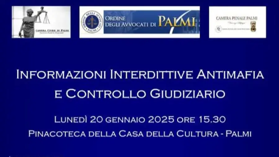 images “Informazioni interdittive antimafia e controllo giudiziario”, dibattito a Palmi