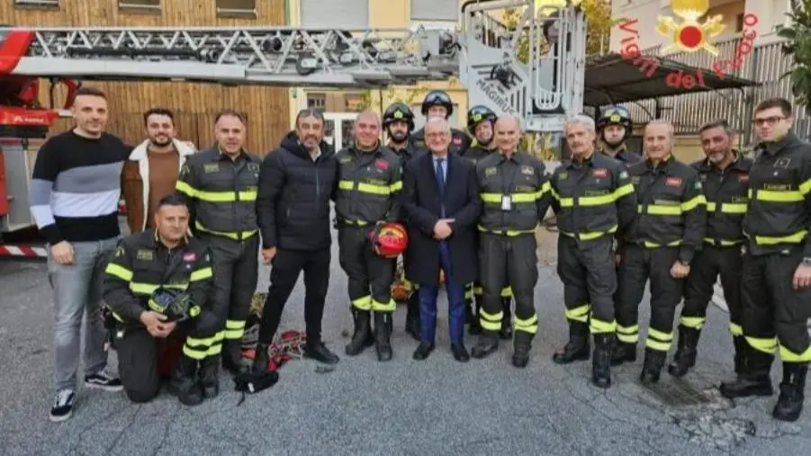 Il neo Prefetto di Catanzaro in visita al Comando dei Vigili del Fuoco