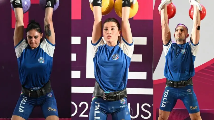 images WKSF 2025, protagonista la Kettlebell Lifting Catanzaro: Valeria Bianchi campionessa del mondo
