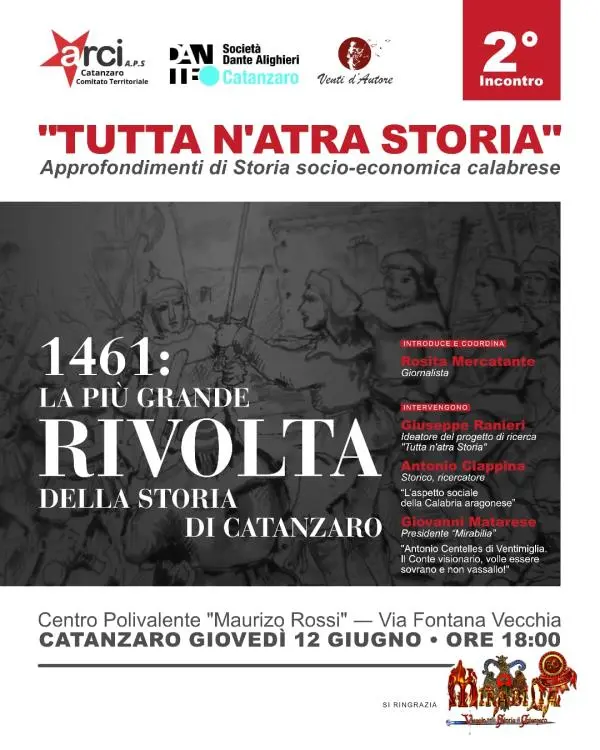 A Catanzaro torna l’appuntamento con “Tutta n’atra storia” 