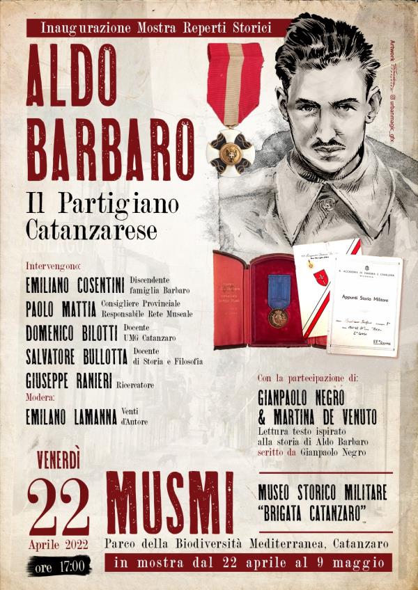 images Venerdì al Musmi di Catanzaro l'apertura della mostra su Aldo Barbaro