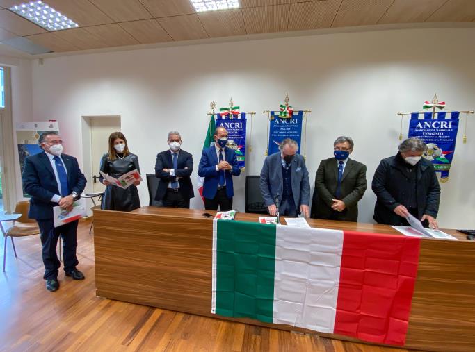 images L'Ancri celebra la Giornata del Tricolore con un incontro in Cittadella: "Enti ed istituzioni tutelino il decoro della bandiera"