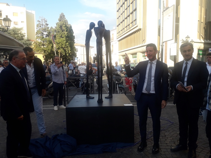 Arte e Città, presentazione e inaugurazione. Il commento di Daniele Rossi (VIDEO)