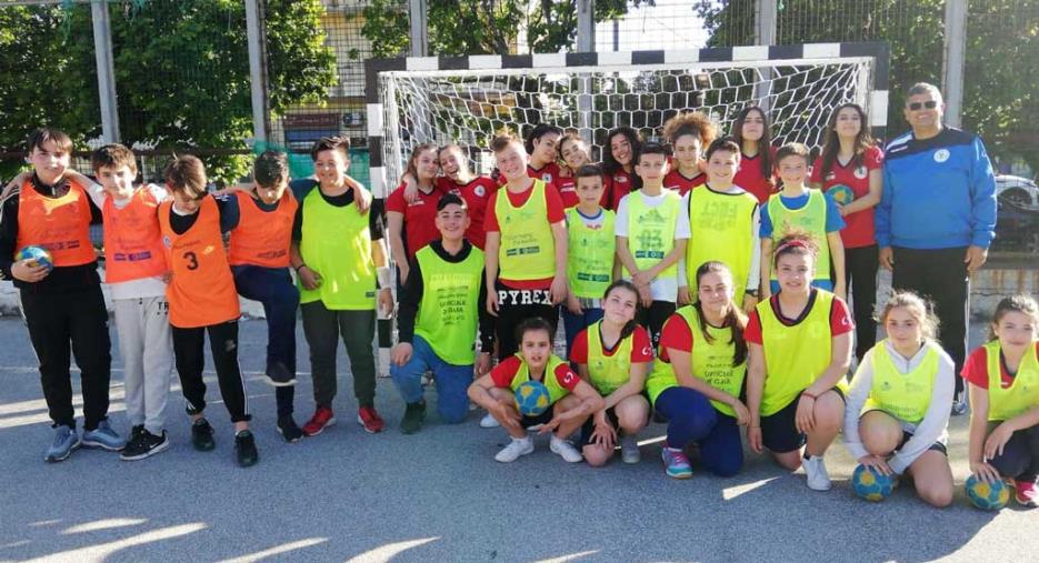 Inizia l'avventura della Pallamano Sant'Eufemia al Trofeo Coni Kinder