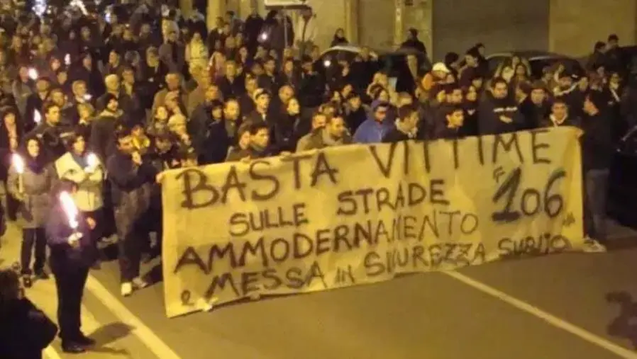 Giornata Mondiale delle vittime della strada: il tributo alle persone scomparse sulla Statale 106