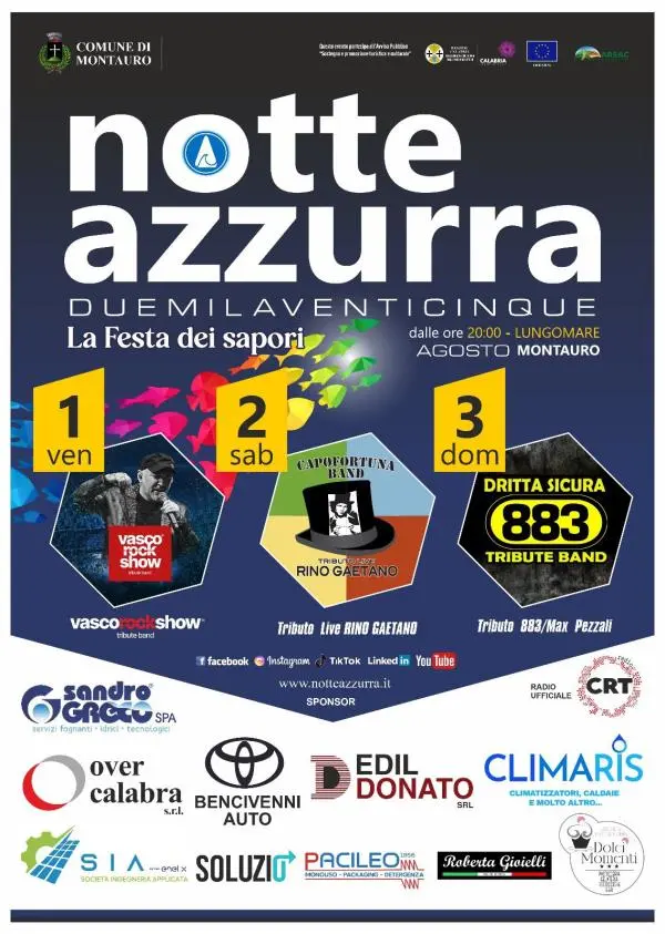 images Stasera inizia la notte azzurra a  Montauro