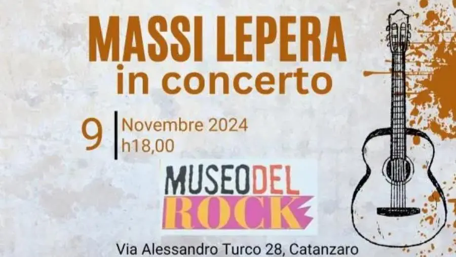 Nuovo singolo del prof-cantautore Massi Lepera: “La grammatica è sgrammatica” al concerto sabato al Museo del Rock

 
