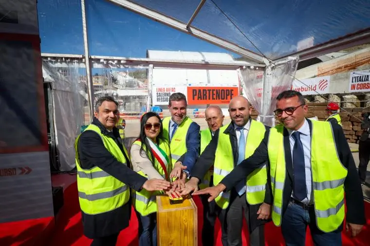 images Viabilità, cantieri parlanti FS per la nuova linea Salerno - Reggio: avviata la prima talpa meccanica