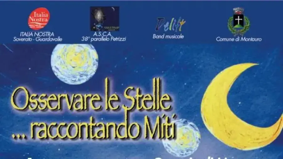 Montauro, il 1 agosto sotto le stelle della Grangia tra scienza, miti e musica