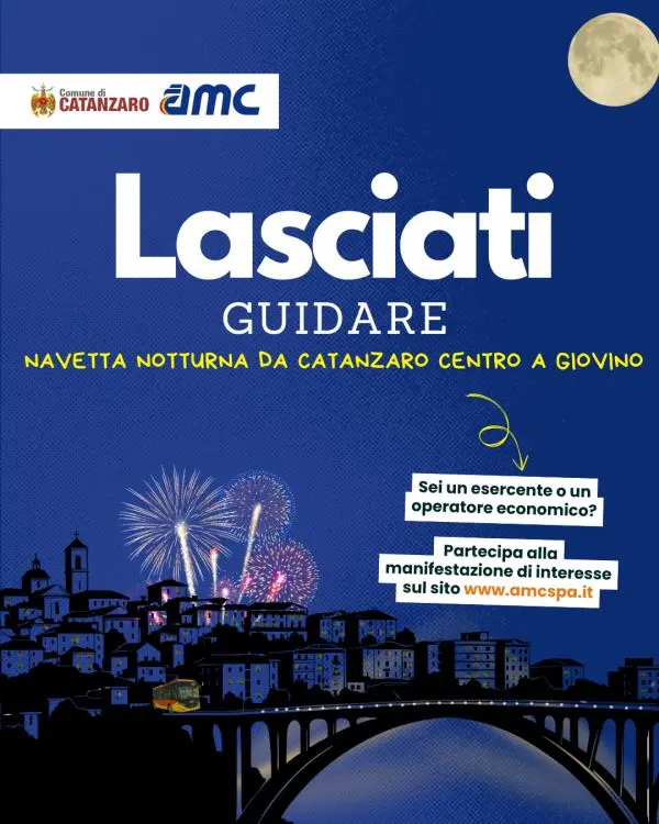 "Lasciati giuidare" a Catanzaro, l'Amc  accoglie con favore e sostiene l’iniziativa  del Comune