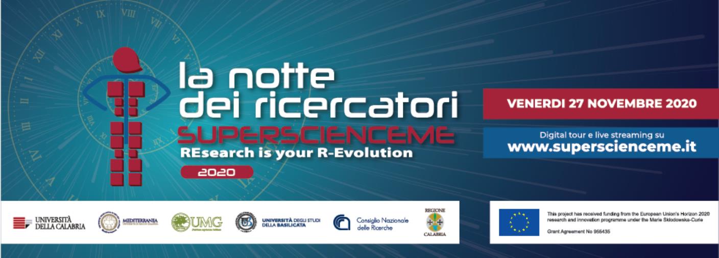 images "SuperScienceMe", la Notte dei Ricercatori di Calabria e Basilicata il 27 novembre sarà digital