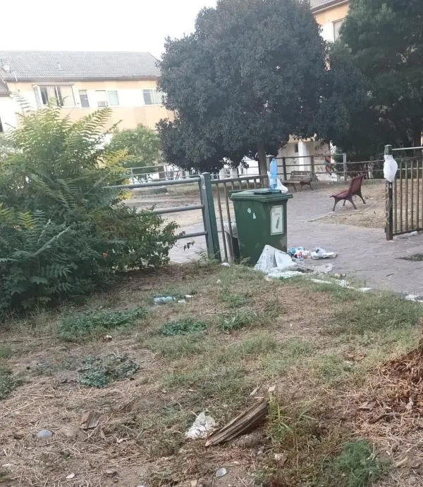 Quartiere Fortuna di Catanzaro, in Via Forni il degrado è sempre uguale: chiesti bidoni ma tutto tace