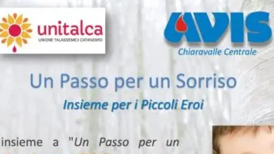 Un Passo per un Sorriso: camminata solidale per sostenere l’Ematoncologia Pediatrica dell’Ospedale di Catanzaro
 