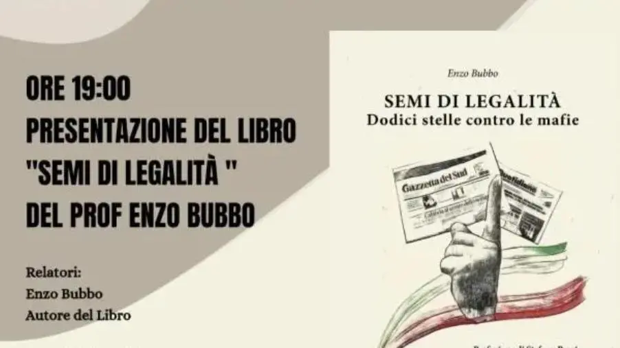 A Petronà la presentazione del libro "Semi di Legalità" del professore Bubbo 