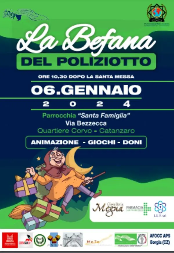 images Animazioni, giochi e tanta allegria: alla Parrocchia della Santa Famiglia di Catanzaro arriva la Befana 