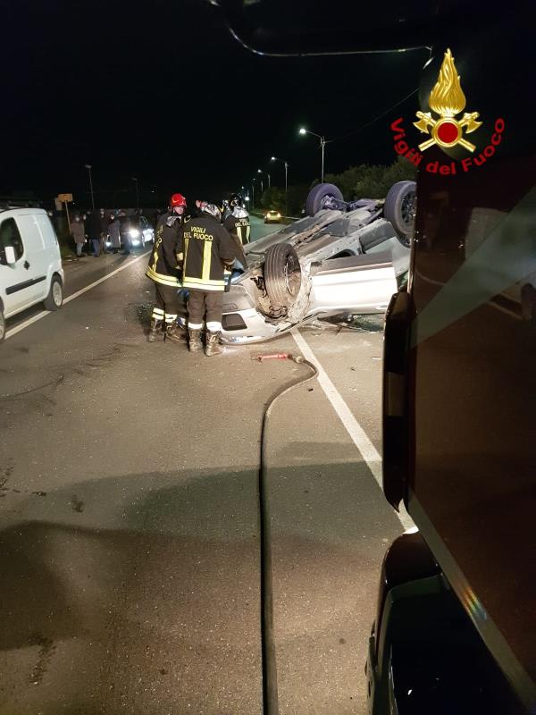 images Scontro fra due auto a Bellino: un ferito 